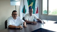 Presidente da Câmara Recebe Visita de Vereador de Sete Lagoas 